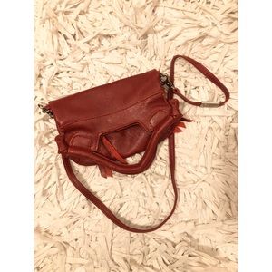 Foley & Corrina Red Disco Crossbody Bag